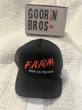 Goorin Bros The Farm Keep On Truckin Snapback Trucker Hat Brand New With Tags